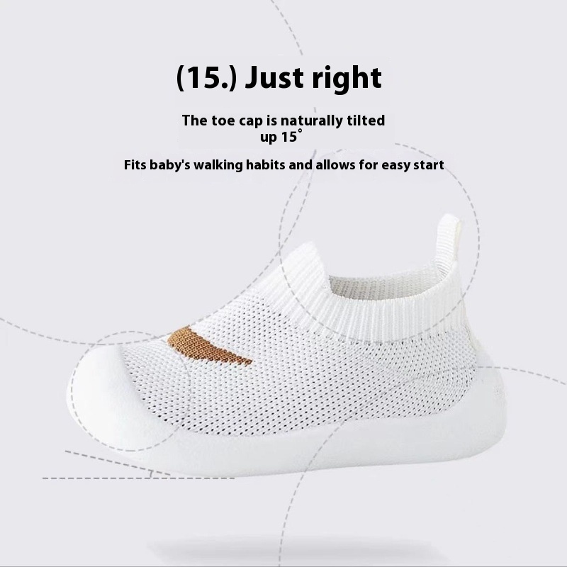BreeziStep™ Mesh Baby Shoes – Non-Slip Soft Sole - Image 3