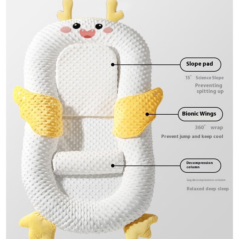 FeatherSoft™ Infant Bath Nest – Duck Edition - Image 4