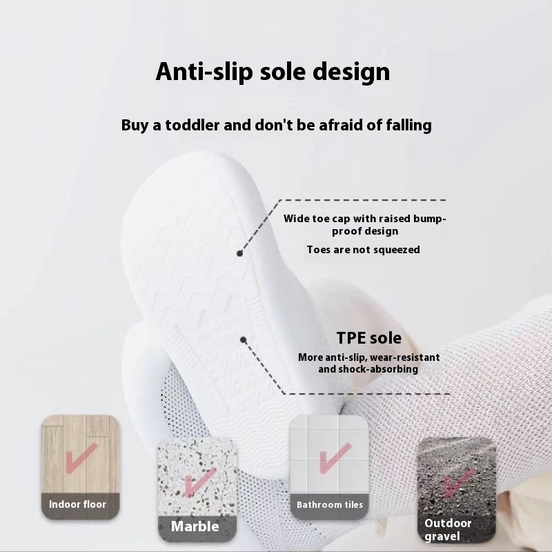 BreeziStep™ Mesh Baby Shoes – Non-Slip Soft Sole - Image 2